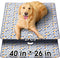 Hompet Washable Pee Pads for Dogs, 40"x26", 2-Pack Thick Heavy Absorbency Reusable