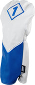 IZZO Golf Premium Headcovers in White/Blue