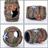 WishLotus Aquarium Fish Tank Decorations, Plastic Plants Fish Cave Castle Ornaments for Tank Décor