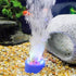 Penn-Plax Cascade Multi-Colored Rainbow LED Air Stone, Great Bubbler for Freshwater & Saltwater Aquariums