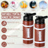 Honeydak 12 Pack Football Water Bottles, 20 oz Metal Travel Bottles with Snap Lid for Kids