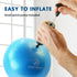 ProBody Pilates Ball - Small Exercise Ball w/Pump, 9 Inch Barre Ball for Stability, Fitness, Ab, Core, Physio