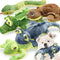 LECHONG Stuffed Animal Dog Toys, 5 Pack Tough Squeaky Dog Toys, Plush