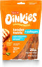 Oinkies Chickentastic Tender Twirls, 20 Count, Made with Real Chicken Breast, Pumpkin & Carrot, Collagen for Skin &