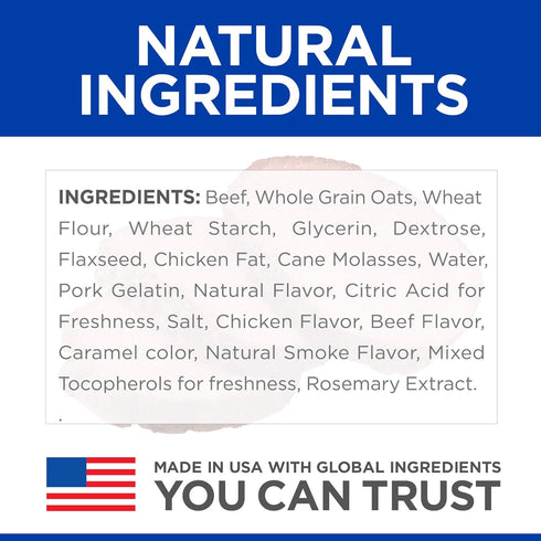 7.1 oz Hill's Dog Treats, Jerky Strips, Healthy Dog Snacks, Mini Strips Beef Jerky