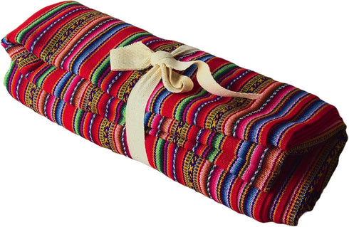 70'' 47'' Lucio Fabrics Unique Native Peruvian Throw - Vibrant Colors Lightweight Durable - Home,Yoga