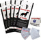ActiveDogs Service Dog Travel Kit Standard - 5 Service Dog Door Placards,