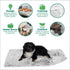 Furhaven Waterproof Throw Blanket for Dogs & Indoor Cats, Washable Shaggy Plush Calming Velvet Blanket, Mist Gray, Large