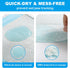 100 Count 23.6x23.6 6 Disposable Puppy Pads, in, Layer Pee Pads for Dogs,Super Absorbent Diaper Changing Pad, Dog Potty
