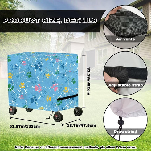 Durable Lightweight Patio Cooler Cover with Adjustable Drawstring for Outdoor Use