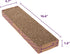 SmartyKat Super Scratcher, Single Wide Cat Scratcher with Catnip Infusion Technology - Brown