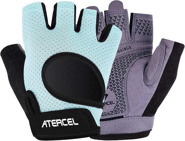 ATERCEL Weight Lifting Gloves Full Palm Protection, Workout Gloves for Gym, Cycling,