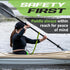 Gradient Fitness 2 Pack Kayak Paddle Leash - 5-8 Feet Stretchable Paddle Strap with Carabiner Secure Lanyard Rope