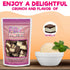 2 Pack, 2.5 oz, Freeze Dried Ice Cream Sandwich Bites, Vanilla, Crunchy & Sweet Snack, Dehydrated, Resealable Gift Bag