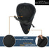 Ultra Gel Bike Seat Cushion - Extra Soft Bicycle Saddle Cover for Spin, Exercise Bikes, and Outdoor Biking