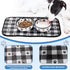 Dog Food Mats, Super Absorbent Non-Slip Bowl Mats, Easy to Wash Machine Washable 14''x24'' (2 Pack)