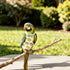 HJZHII 4 Pcs Bird Diaper, Parrot Diapers with Waterproof Inner Reusable Flight Suit Cute Soft Bird Diaper Clothes