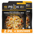 Backpacking (2-Pack) Peak Refuel Homestyle Chicken and Rice | Freeze Dried and Camping Food | Amazing Taste | High