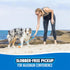 18" 2 Pack (2.5") 20-60 lbs, Chuckit! Ultra Ball & Launcher Bundle - Sport with Medium Bouncy Fetch Balls for Dogs Dog