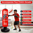 5-in-1 Set 63 4-12, Marwan Sports Kids Punching Bag with Gloves, Pump & Funnel Inflatable Boxing Bag for Kids Durable