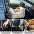 25 lbs, 2 ZOMISIA Dog Car Seat for Small Dogs - Waterproof Pet Booster Seat for Car with Clip-On Safety Leash, Soft