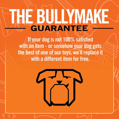 BULLYMAKE Nylon Turkey Leg Chew Toy for Dogs, Durable Toy for Aggressive Chewers, Made in USA