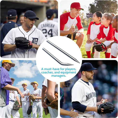 Hapisher Baseball Glove Lace Needle, Durable Lacing Needle for Baseball and Softball Glove Repair