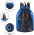 WANDF Mesh Drawstring Swim Bag, Backpack for Swimming, Gym, and Workout Gear