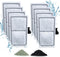 8 Pack Replacement Filter Cartridges for Top Fin Filter, TOP FIN EF-S Element and BF5 BETTAFLO