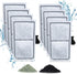 8 Pack Replacement Filter Cartridges for Top Fin Filter, TOP FIN EF-S Element and BF5 BETTAFLO