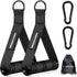 Gym Exercise Handles for Cable Machine Pulleys, Resistance Band, and Strength Trainer Accessories