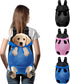 Hands-Free Pet Carrier Backpack for Dogs and Cats, Comfortable Adjustable Design for Traveling (Blue, Large)