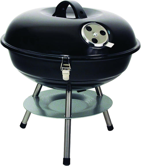 Texsport Mini Portable Charcoal BBQ Grill, Black