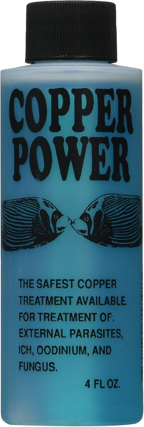 Blue Treatment for Marine Fish, Copper Power (Endich) ACP0004B, 4-Ounce