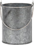 Lakeside Bait and Tackle Metal Bucket - Decorative Fishing Pail for Pencils, TV Remotes, or Tools