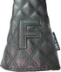 HELLO NRC Golf Club Head Cover, Black/White Wood Cover for 460cc Fairway Woods & Hybrid with Rotating Number Labels