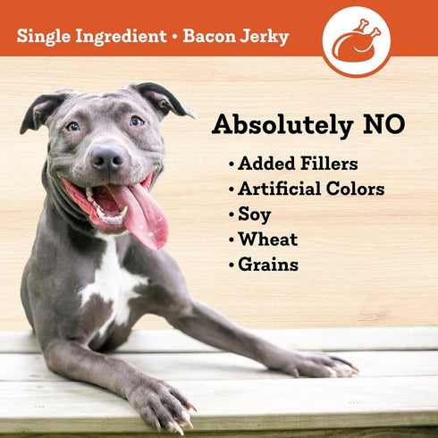 6 oz Omega-3 Colorado Naturals Salmon Jerky Chips Dog Treats, All-Natural, Made in USA, No Fillers or Preservatives