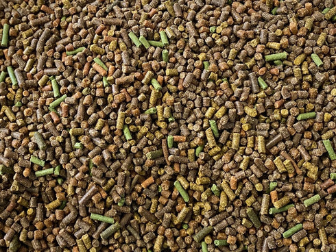 AQUATICBLENDEDFOODS Super Freshwater Shrimp Food,Calcium,Spirulina,Crayfish & Snail Mix,Cherry Shrimp,Bottom Feeders- A109 (Veggie &