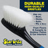 (040115) STAR BRITE Stiff Deck Brush with Long Handle - Heavy-Duty Marine-Grade Scrubber for Boats, Decks