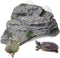 PINVNBY Turtle Basking Platform, Large Reptile Climbing Shale Resin Ledge with Suction Cups