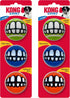 KONG Grinz by Rogz Variety Packs - Durable Bouncy Balls with Grinz
