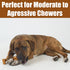 SPOT 60lbs, 6in, Bam-Bones Plus T Bone - Bamboo Fiber & Nylon, Durable Long Lasting Dog Chew for Aggressive Chewers Toy