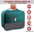 PKQP Backpacking First Aid Bag, Empty Medical Supplies Organizer Bag Portable Trauma Kit for Home Office Kitchen