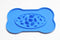 Sailing Silicone Dog Pet Fun Slow Feed Bowl, Anti Choke Food Water Bowl, BPA Free (Blue)