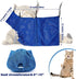 Weewooday 2 Pieces Cat Grooming Washer Mesh Bag - Adjustable Breathable Muzzles for Bathing and Nail Trimming