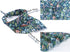 Elegant Little Tail Bandana for Small Medium Large Dogs, Comfortable Adjustable Bibs Scarf
