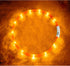 LED Dog Collar, USB Rechargeable Glowing Collar, 3 Flashing Modes, Water-Resistant for Small Medium Large Dogs