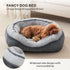 SIWA MARY Dog Beds for Small Medium Large Dogs - Washable Orthopedic Sofa Bed, Soft Calming Anti-Slip Bottom