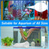 Oudain 16 Pack 4 Inch Ring Filter Socks, 200 µm Aquarium Filter Bags for Freshwater & Saltwater