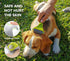 Pecute Pet Dematting Tool 2 Pack - Double Sided Rake & Comb for Medium or Long-haired Dogs & Cats